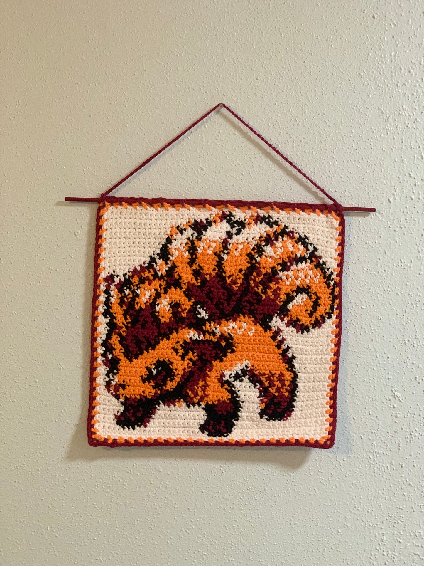 Fire Type Tapestry