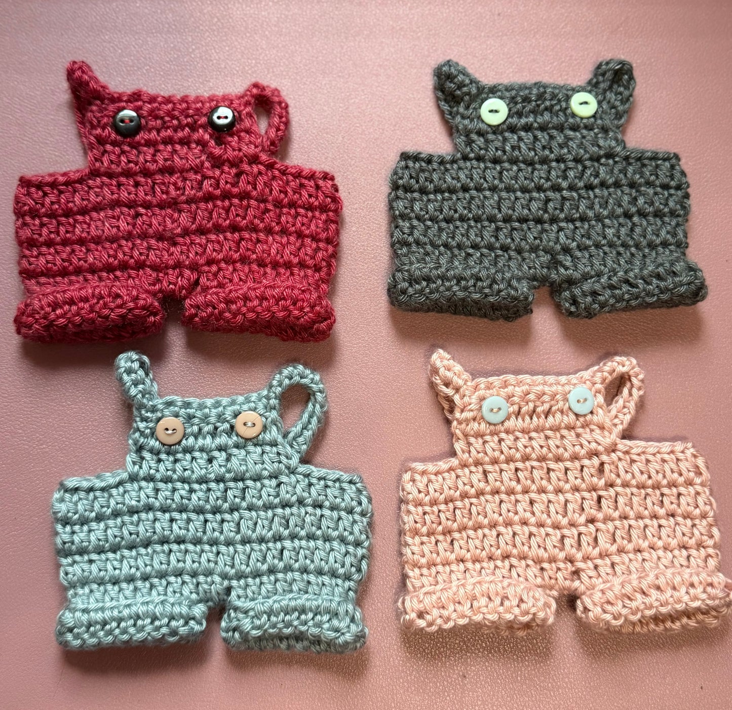 Crochet Labubu Clothes