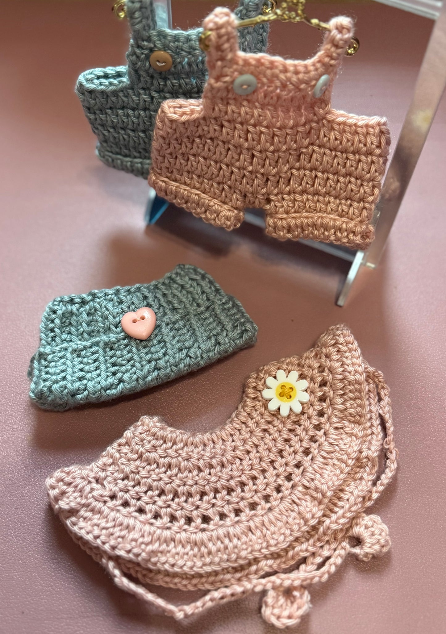 Crochet Labubu Clothes