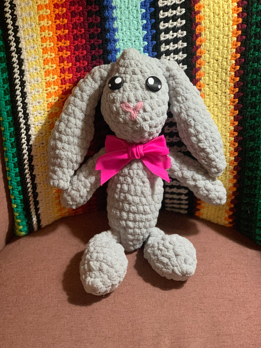 Bunny w/ Pink Ribbon