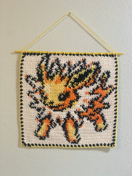 Electric Type Tapestry